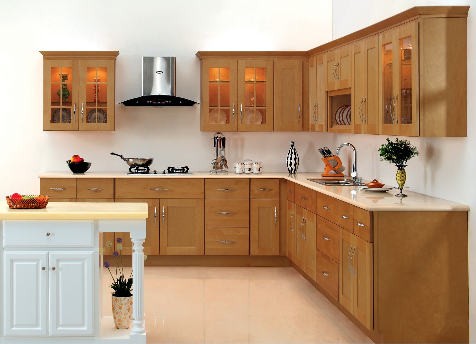 thiết kế nội thất chung cư cao cấp với phòng bếp xịn